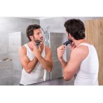 Tondeuse a cheveux et barbe wahl haircut & beard - 3, 5 w - 10 sabots - autonomie : 40 min - noir