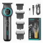 Tondeuse a cheveux professionnelle sans fil affichage digital charge usb sans fil v990