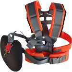 Tondeuse � harnais double �paule, r�glable harnais debroussailleuse, professionnelle sangle d'�paule ...