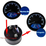 Tonysa 12000 tr / min 6 vitesses universel moto lcd num�rique 199 km / h compteur de vitesse odom�tre ...