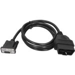 Tonysa 16pin obd2 � rs232 db9 connecteur de c�ble d'adaptateur de diagnostic de voiture db9 connecteur ...