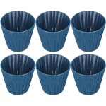 Tonysa 6 pi�ces abat - jour moderne simple en tissu pour lustre � pince en cristal applique murale bleu ...