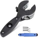 Tonysa coupe - tube � cliquet avec 4 lames rempla�ables, diam�tre 6 - 23 mm - coupe - tube pour tubes ...