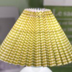 Tonysa e27 abat - jour anti �blouissant lampe de table abat - jour tissu chambre pour m�nage bureau grille ...