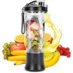 Tonysa extracteur de jus portable de 600 ml, 18 000 tr / min, six lames, mixeur personnel pour smoothies ...