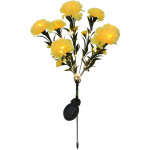 Tonysa les fleurs solaires allument la lumi�re d�corative imperm�able en forme d'oeillet de led pour ...