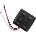 Tonysa interrupteur � bascule 12v dc avec variateur lat�ral haut pour bande de camion de voiture � incandescen ...