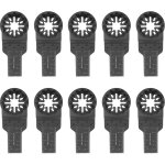 10 pices lame de scie oscillante 20mm lames de scie multi - outils oscillantes universelles pour mtal ...