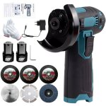 Tonysa - mini meuleuse d'angle, professional 12v meuleuse angulaire sans - fil, 19500rpm, ?76 mm, disqueuse ...