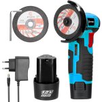 Tonysa - mini meuleuse sans fil, 76mm mini disqueuse sans fil, meuleuse d'angle sans fil avec chargeur ... Tonysa - mini meuleuse sans fil, 76mm mini disqueuse sans fil, meuleuse d'angle sans fil avec chargeur ...