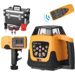Tonysa niveau laser rotatif enti�rement automatique � 360�, niveau de carrelage, niveleur de sol, laser ...