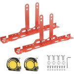 Tonysa plaque d'alignement de roues robuste, plaque de r�glage de la jauge d'orteil avec 2 rubans de ...