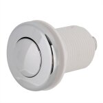 Tonysa pressostat d'air, processus de placage 6 fois chrom� brillant, bouton pneumatique de 28 mm, joint ...