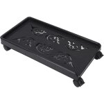 Tonysa support cpu sous le bureau, tour d'ordinateur, support mobile avec 4 roulettes, support universel ...
