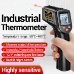 Tonysa thermomtre infrarouge, - 50c400c ( - 58? to 752?) sans contact thermomtre laser avec cran ...