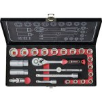 Toolcraft - jeu de cl�s � douille m�trique 3 / 8 (10 mm) 23 pi�ces 826373