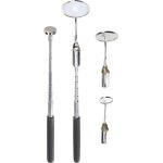 Toolcraft - set de miroirs d'inspection 5 pi�ces avec �clairage led 816419 1 set