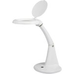 Toolcraft - to - 7427307 lampe loupe de table led cms 5w  100 mm grossissement=1. 75 x, 4 x 100 mm classe ...