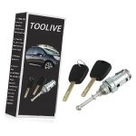 Kit serrure + barillet pour porte avant gauche citroen c2 c3 c3 pluriel + 2 cl�s - toolive