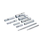 Jeu de 8 cls tabulaires, de 8  22 mm