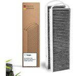 Tops filtre � charbon actif pour bora pure puakf - 2 filtre de qualit� sup�rieure pour votre plaque de ...