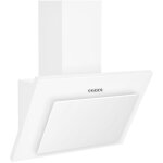 Hotte inclinee 60cm 350 m³ / h 3 vitesse recyclage ou evacuation verre blanc - tv4760w - topstrong Hotte inclinee 60cm 350 m³ / h 3 vitesse recyclage ou evacuation verre blanc - tv4760w - topstrong