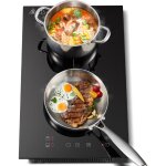 Topstrong - plaque induction, table de cuisson induction, 2 foyers, table induction 52cm, 3300 w, 10 ...