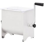 Torana - m�langeur de viande manuel avec couvercle argent� inox