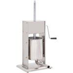 Torana - poussoir  saucisse manuel argent 10 l acier inoxydable