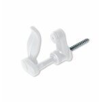 Torbel arr�t de volet marseillais composite finition: blanc - longueur (mm): longueur (mm) : 130