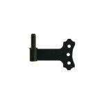 Torbel gond � plaquer d�co 3tr axe amovible d14 noir