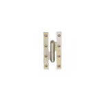 Paumelle picarde bouts carrés coudés - torbel argent 190 droite 9 100 20 Paumelle picarde bouts carrés coudés - torbel argent 190 droite 9 100 20