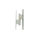 Torbel - paumelle renforc�e � bague laiton 190x80x95 mm - gauche - rcnr198g1