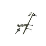 Sachet d'accessoires torbel pour espagnolette de crois�e - noir cataphor�se - 0560s46