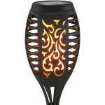 Torche de jardin de lumire solaire de dcoration de jardin extrieur, piquet de terre ip65  effet de ...