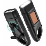 Ersandy - torche à manivelle 2 pièces torche à manivelle solaire torche à dynamo led rechargeable avec ... Ersandy - torche à manivelle 2 pièces torche à manivelle solaire torche à dynamo led rechargeable avec ...