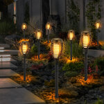 Torches solaires à led pour l'extérieur vacillant balcon décoration de jardin lampes enfichables torche ... Torches solaires à led pour l'extérieur vacillant balcon décoration de jardin lampes enfichables torche ...