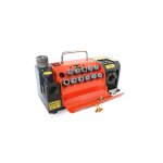 Torros - aff�teuse de m�ches pratique de 3 � 13 mm 5500 rpm 0, 12 kw 230v y compris 11 pinces er20 et ...