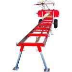 Torros - scie � grumes sur remorque - moteur �lectrique 4 kw 230 v - longueur de coupe 5180 mm - capacit� ...