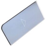 Touche ouverture porte d'origine (766412080) four micro - ondes smeg