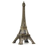 Tour eiffel rtro europenne de paris en mtal en fer forg modle ornements de bureau