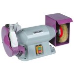 Touret meule - brosse tm 200 bt d. 200 mm - 400v 900w - 20113109 sidamo Touret meule - brosse tm 200 bt d. 200 mm - 400v 900w - 20113109 sidamo