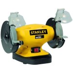 Meuleuse 330w touret  meuler 2 meules 150 mm base en fonte grain de 36 et 60 sxgb150e stanley