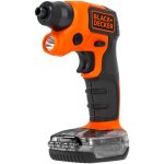 Tournevis lectrique 3. 6v + coffret 31 embouts de vissage - black + decker bdcsfs30c - qw