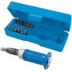 Silverline - top promo tournevis frapper 1 / 2 avec 13 embouts plats cruciformes et hexagonaux