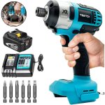 Tournevis � frapper, perceuse � percussion sans fil pour voiture, vitesse variable avec 6 embouts de ...