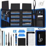 Tournevis de prcision lectronique 142 pices avec kit d'outils de rparation magntique 120 bits pour ...
