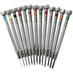 Tournevis precision, diff�rentes tailles montre outil de montre pour les horlogers, r�paration de montres ...
