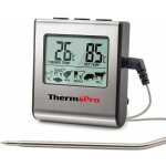 Tp16 thermom�tre de cuisson pour viande num�rique avec large �cran lcd pour fumoir four cuisine friandises ...
