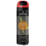 Traceur de chantier fluorescent [2 mois] - soppec - tempo tp rouge